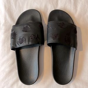 Brand New, Never Worn Y-3 Black Slides